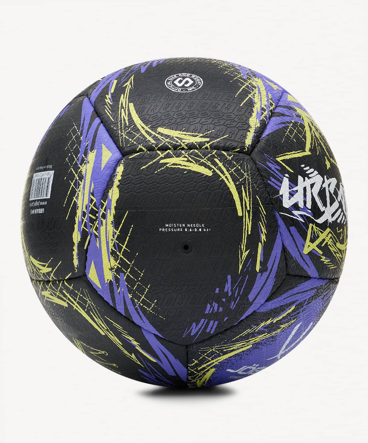 фото Jögel Urban мяч футбольный размер 5 черный Football-54 