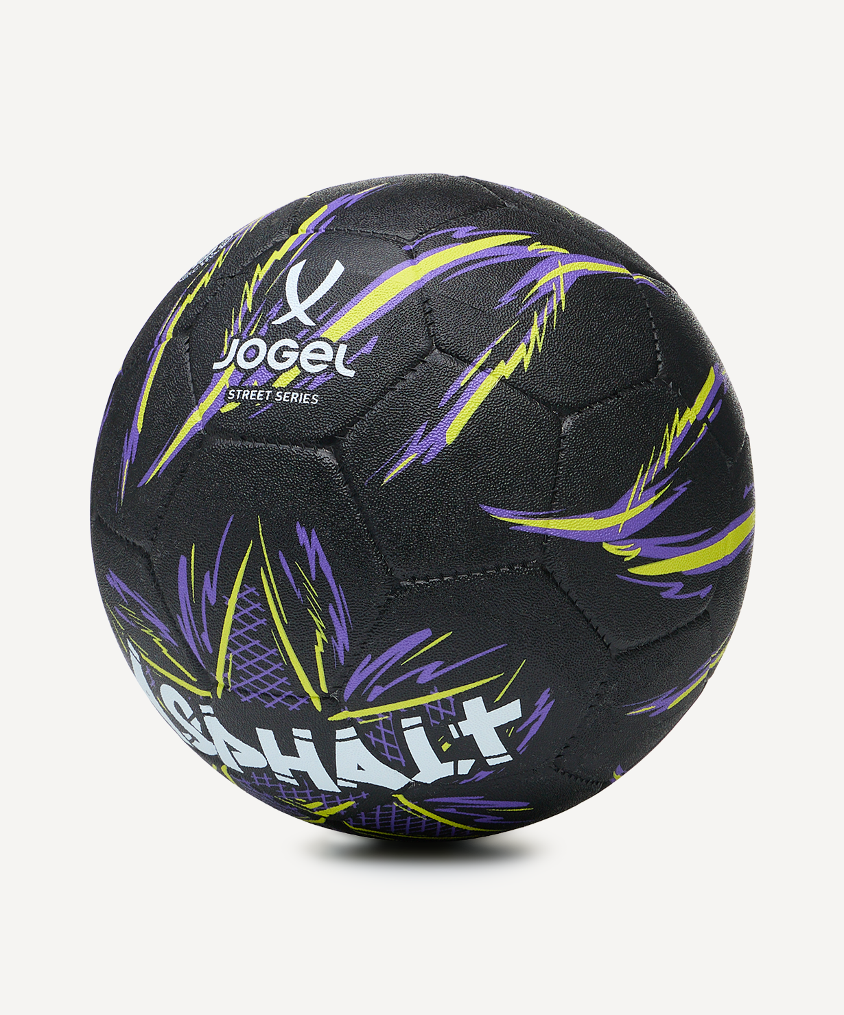 фото Мяч футбольный JOGEL Asphalt №5, черный  Football-54 