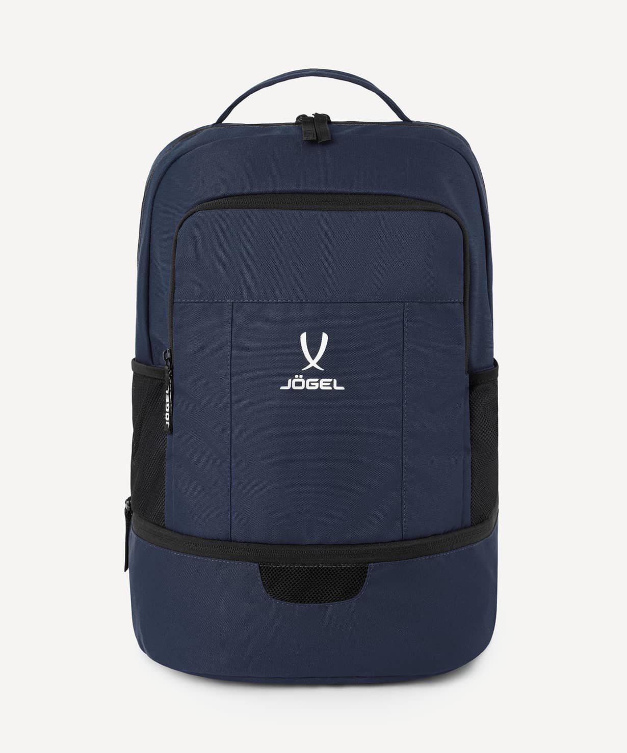 фото Рюкзак JOGEL CAMP Double Bottom 2.0 с двойным дном, тёмно-синий Football-54 