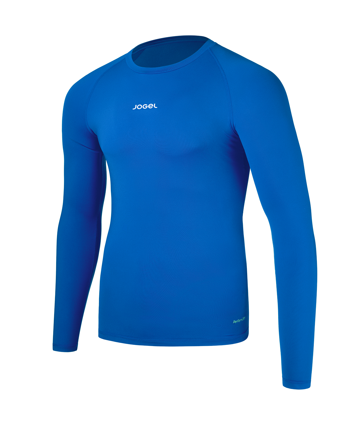фото  Футболка компрессионная JOGEL CAMP 2 PerFormDRY Baselayer LS Tee, синий  Football-54 