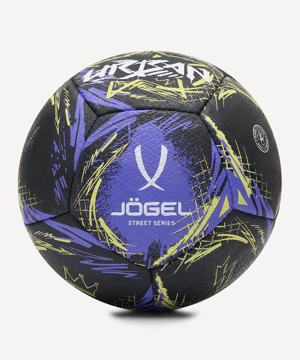 фото Jögel Urban мяч футбольный размер 5 черный Football-54 