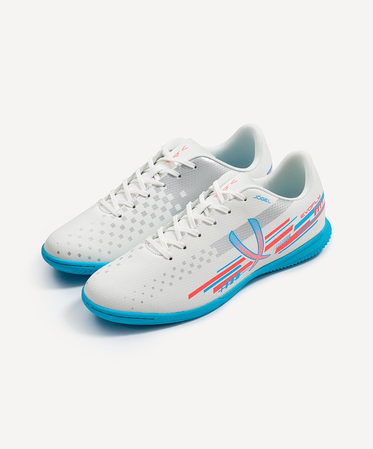 фото Футзалки детские Jogel Evofly IN Talant White/blue  Football-54 