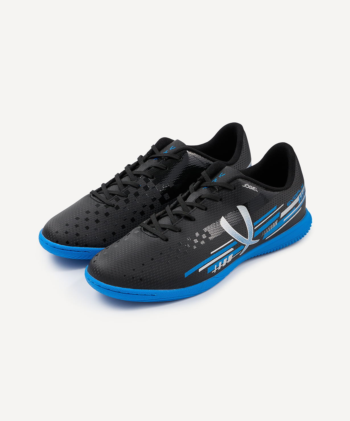 фото Футзалки детские Jogel Evofly IN Talant Black/blue  Football-54 