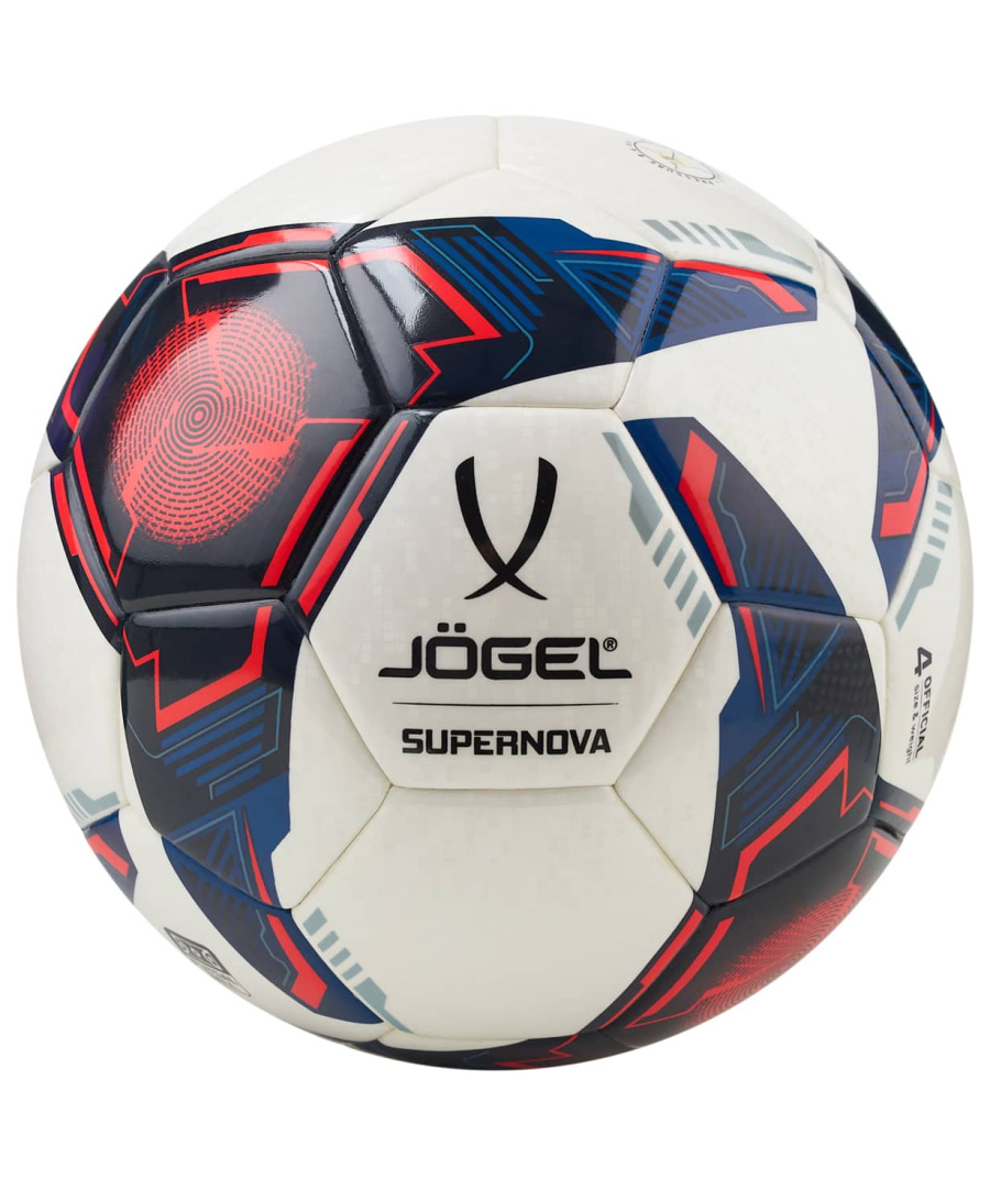 фото Jögel мяч футзальный Supernova, №4, белый Football-54 