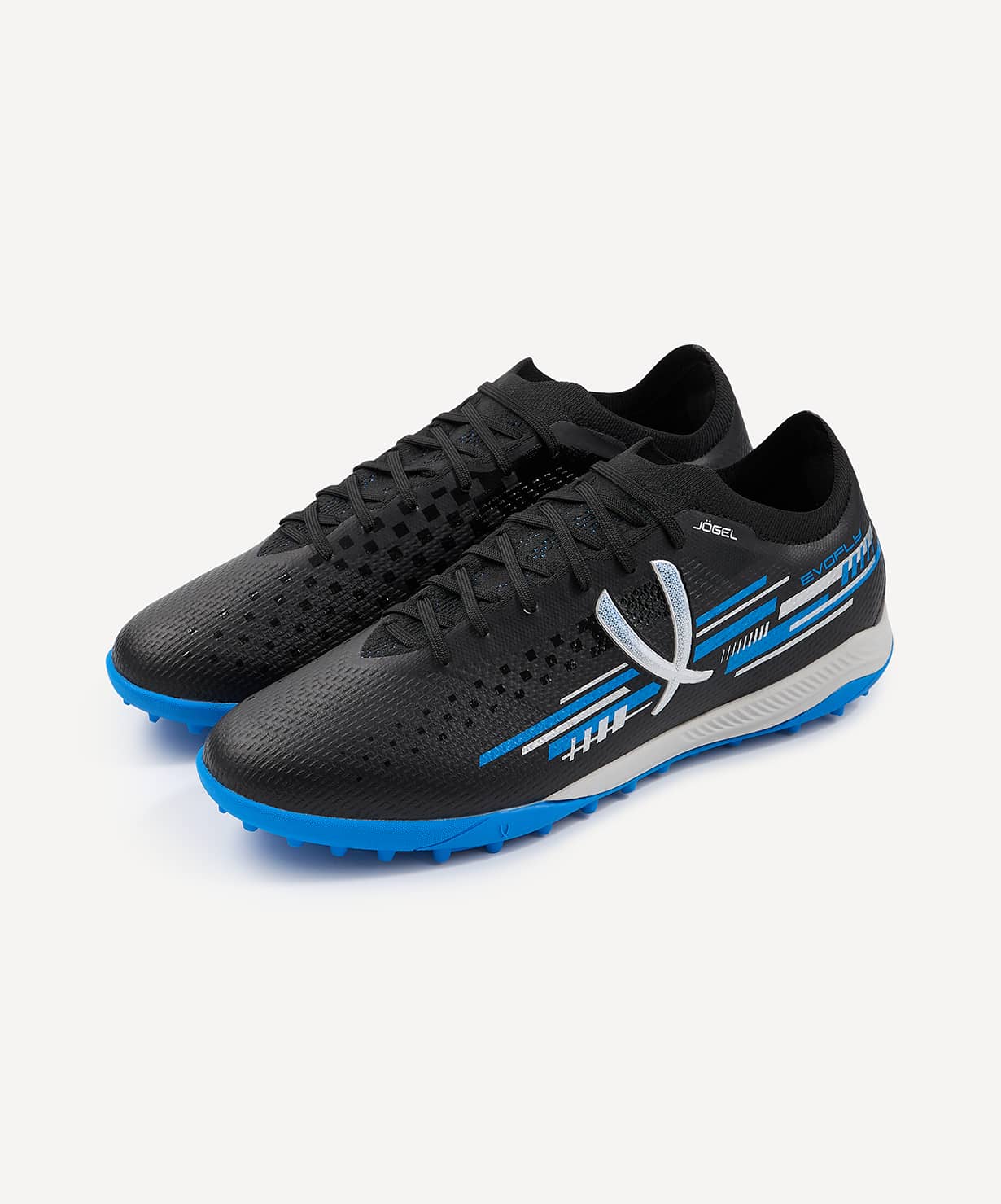 фото Шиповки Jogel Evofly TF PRO Black/blue Football-54 