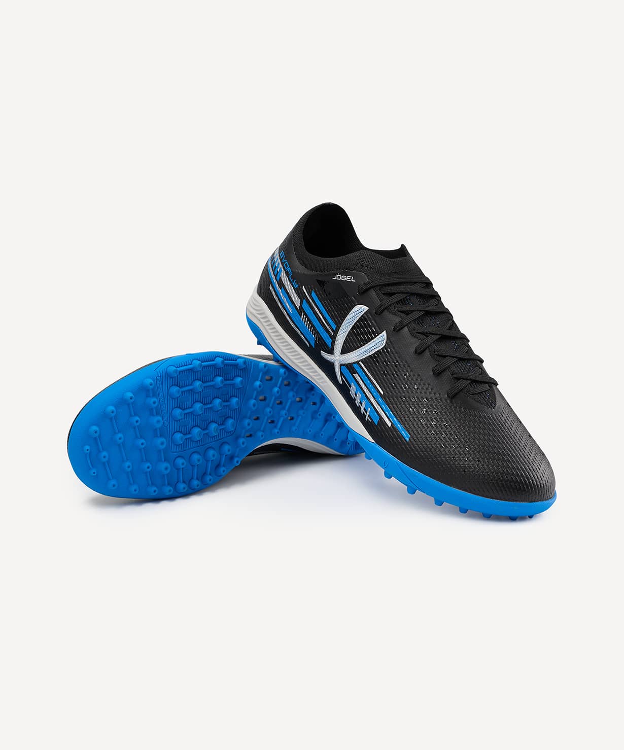 фото Шиповки Jogel Evofly TF PRO Black/blue Football-54 