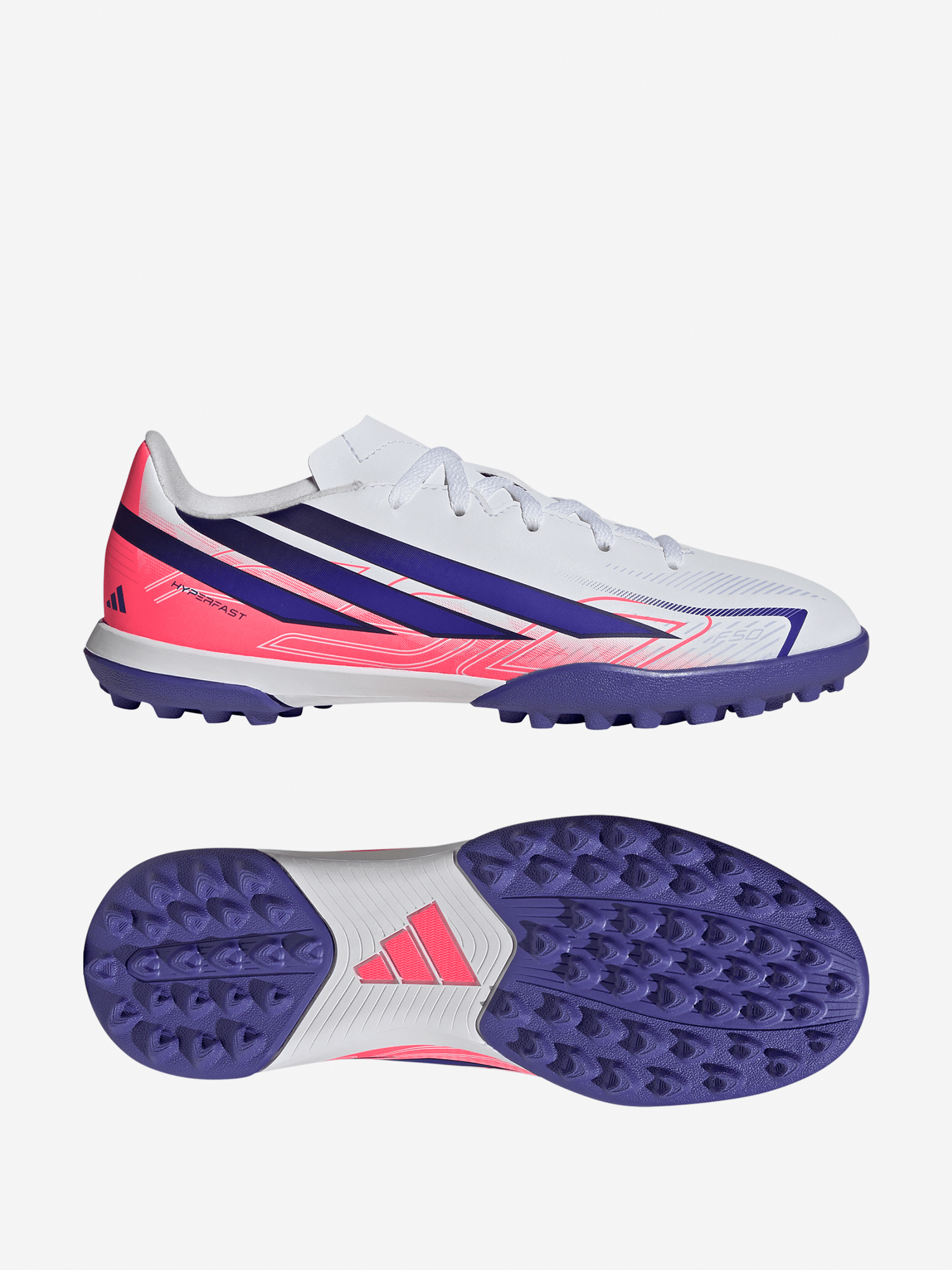 фото Обувь турф Adidas F50 Hyperfast Club TF Jr KK1368 Football-54 