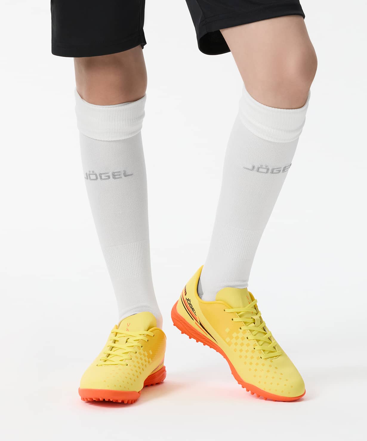 фото Обувь футбольная Jögel Evofly TF Talant Yellow/orange Football-54 
