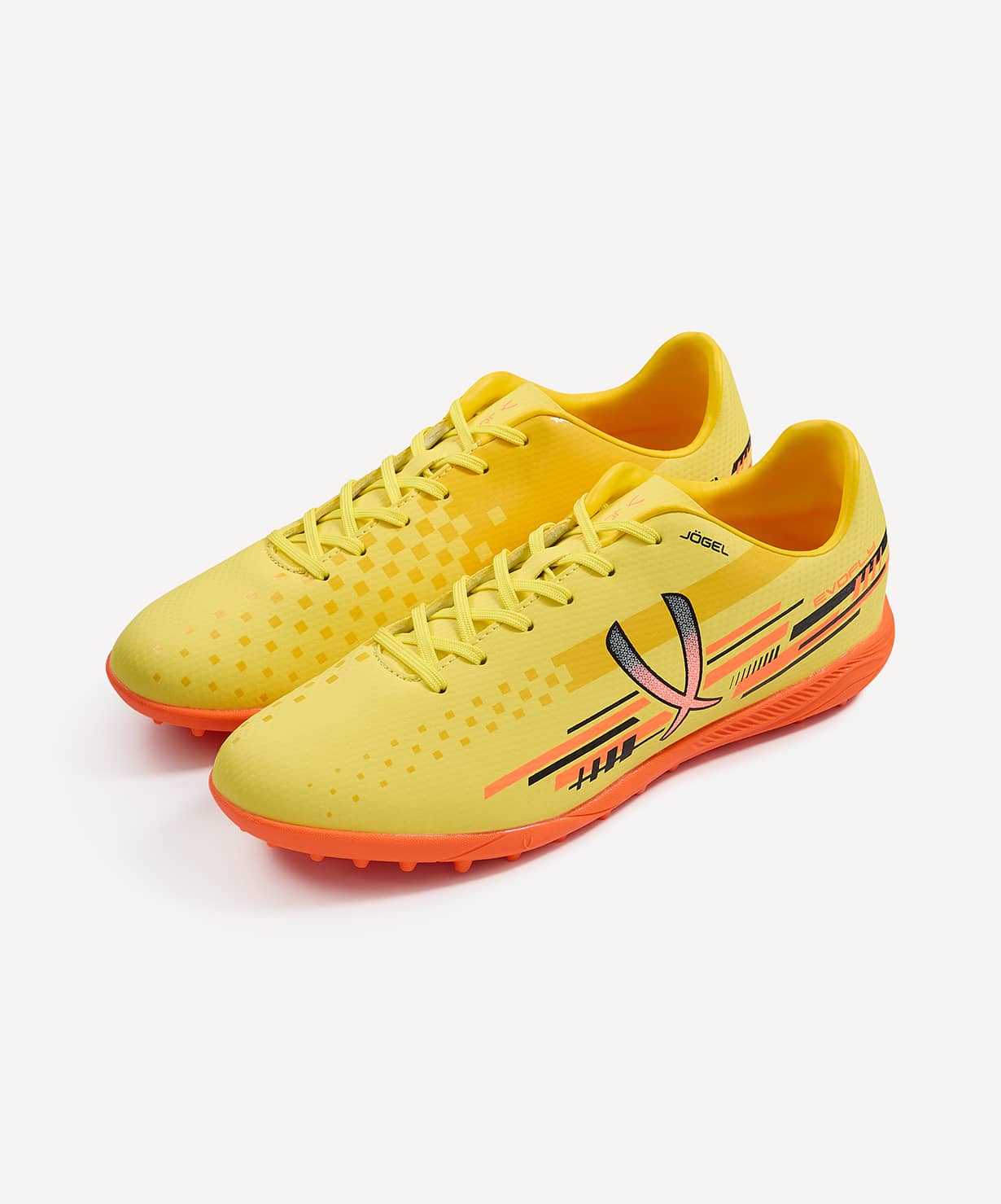 фото Обувь футбольная Jögel Evofly TF Talant Yellow/orange Football-54 