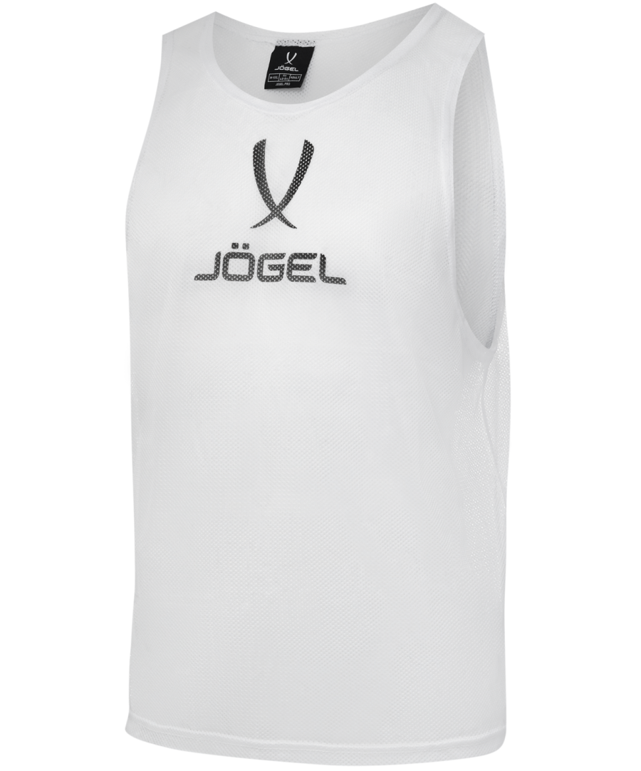 фото Jogel Манишка сетчатая Training Bib, белый р.48-54 Football-54 
