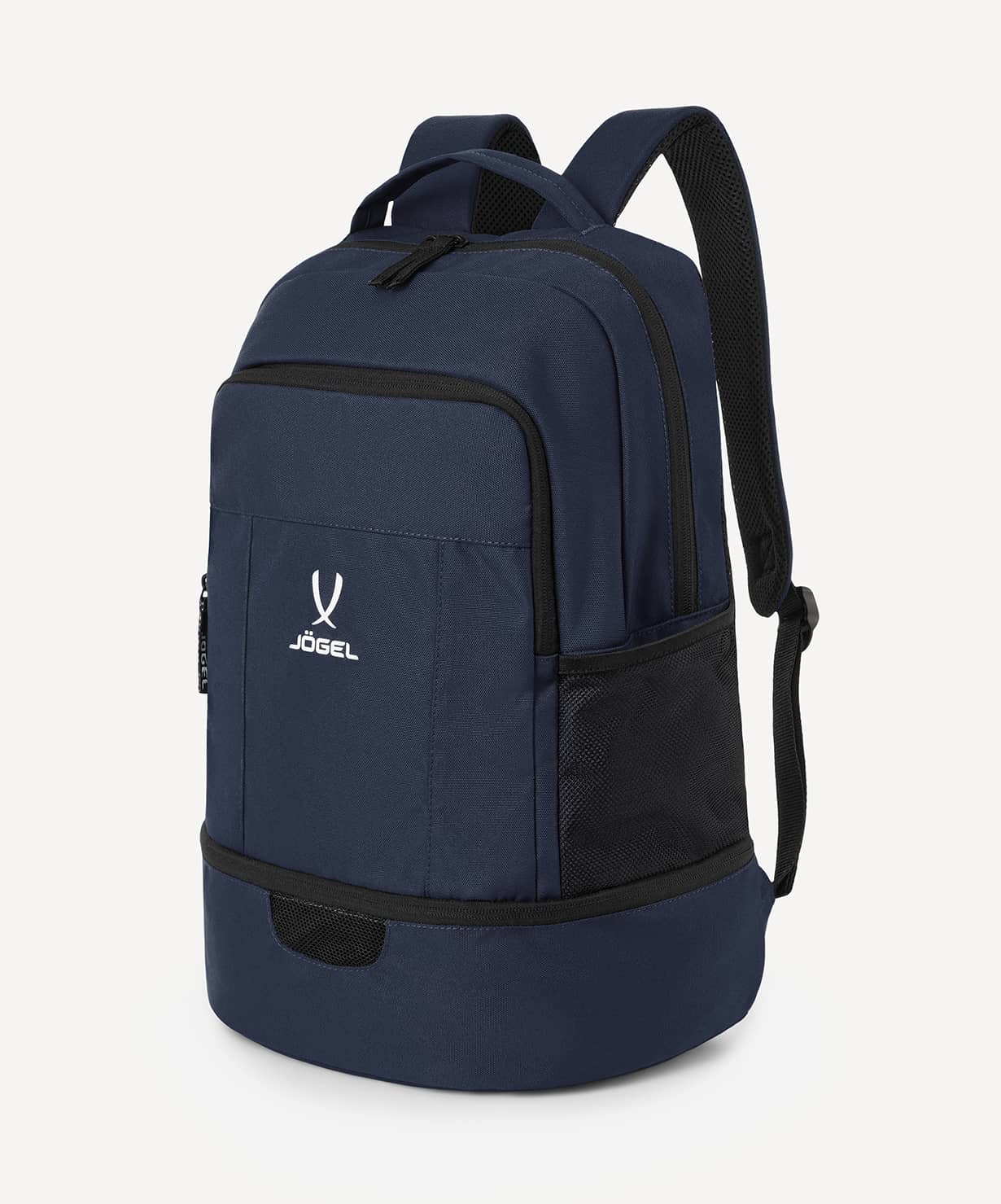 фото Рюкзак JOGEL CAMP Double Bottom 2.0 с двойным дном, тёмно-синий Football-54 