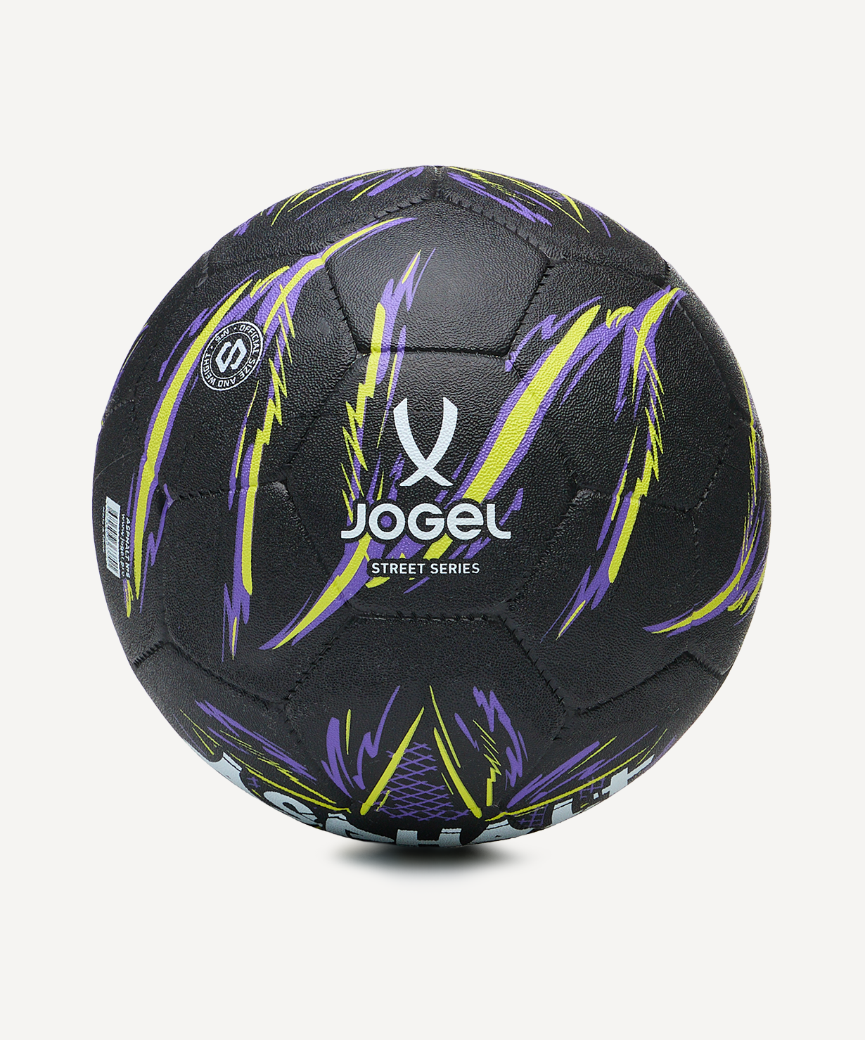 фото Мяч футбольный JOGEL Asphalt №5, черный  Football-54 