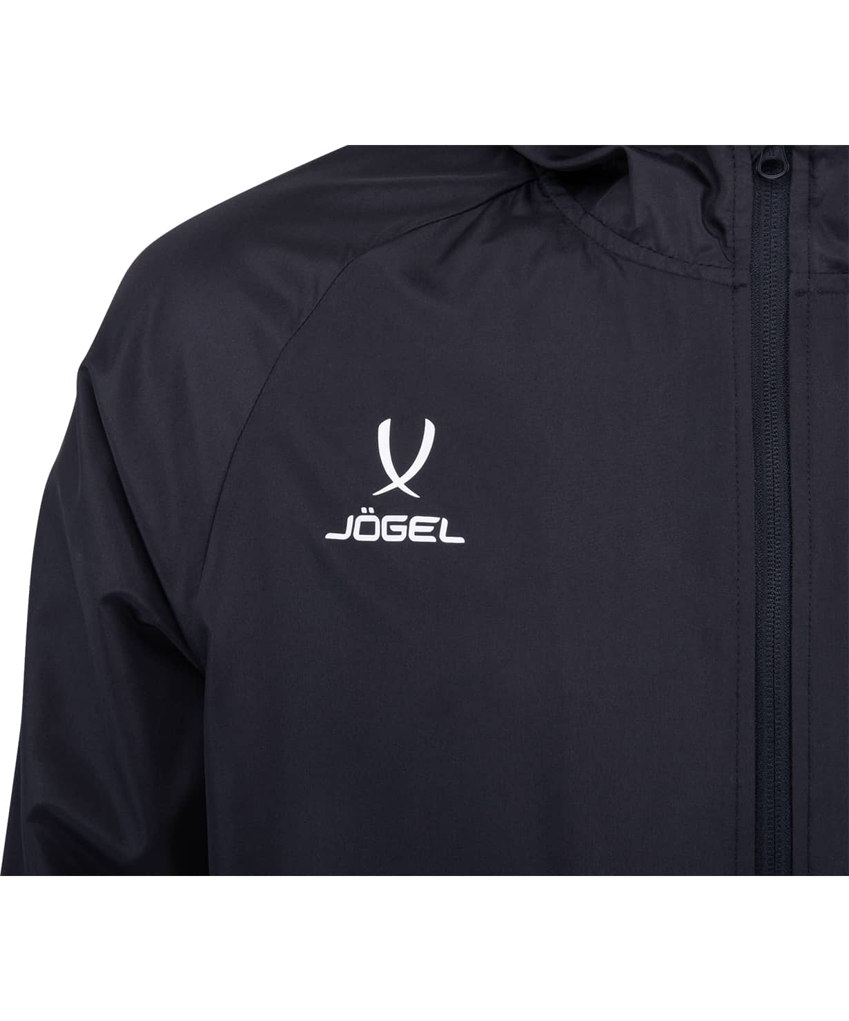фото Куртка ветрозащитная JOGEL CAMP Rain Jacket, черный Football-54 
