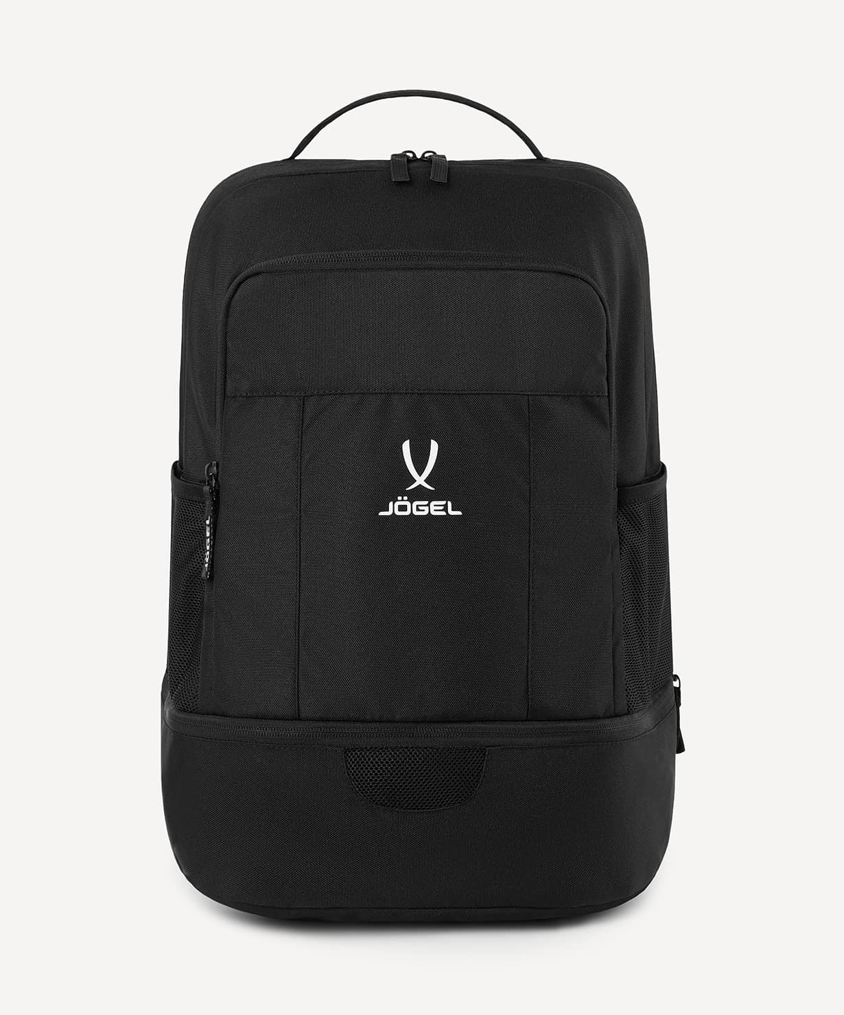 фото Рюкзак JOGEL CAMP Double Bottom 2.0 с двойным дном, черный Football-54 