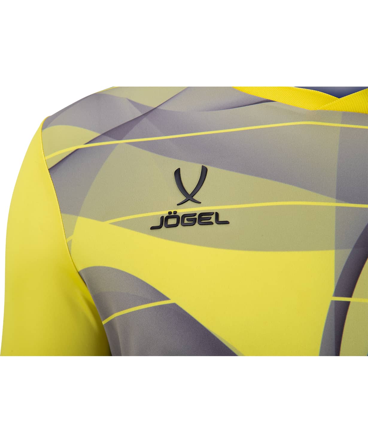 фото Jogel свитер вратарский DIVISION PerFormDRY GK Pattern LS, желтый/черный/белый Football-54 