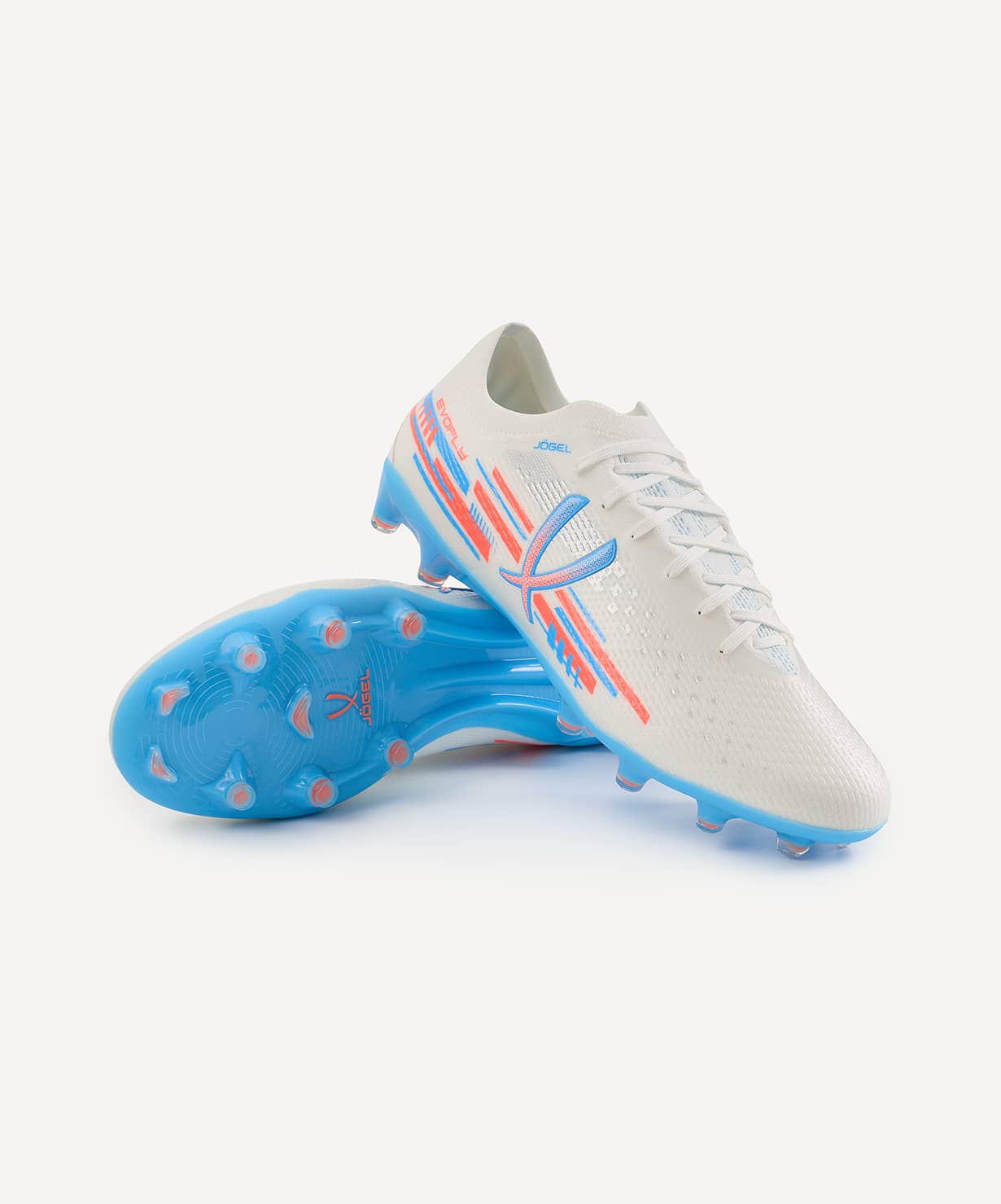 фото Бутсы футбольные Jogel Evofly FG Pro White/blue Football-54 