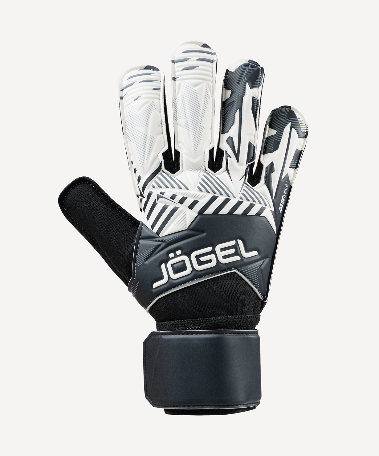 фото Перчатки вратарские Jögel Magnum BL3 Flat, чёрный Football-54 