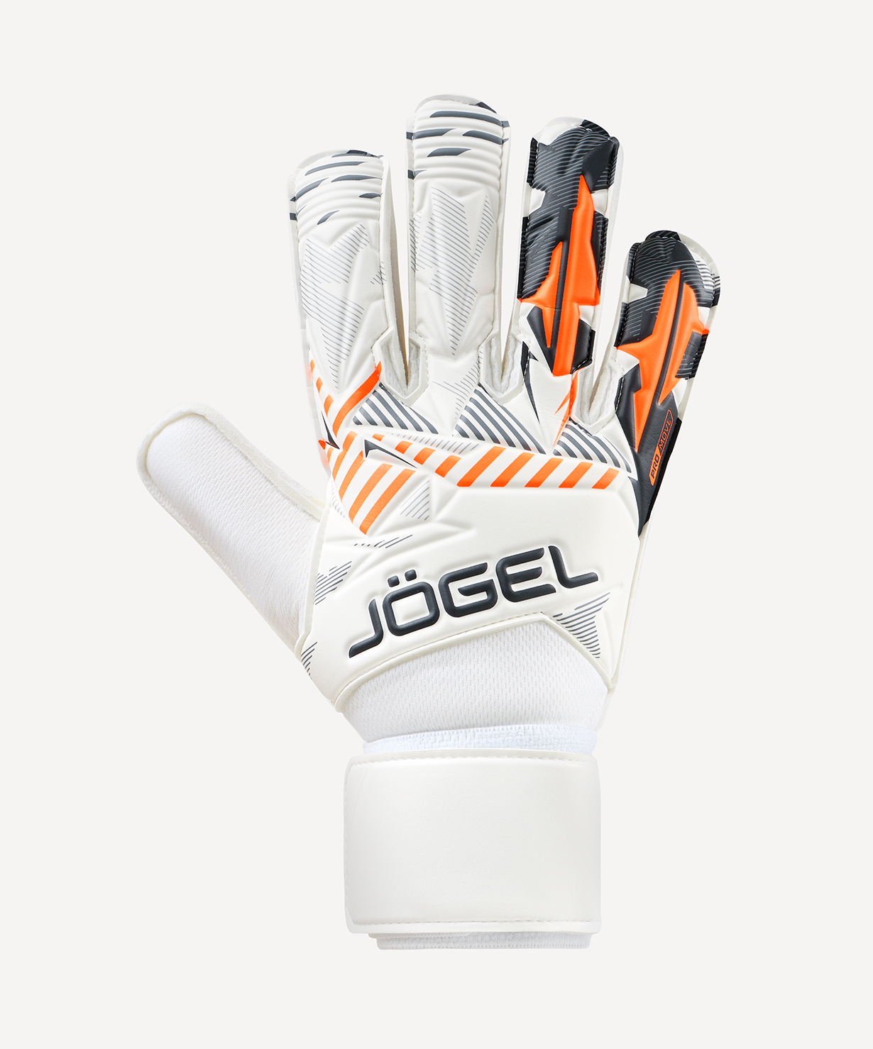 фото Перчатки вратарские Jögel Magnum BL3 Flat, белый Football-54 