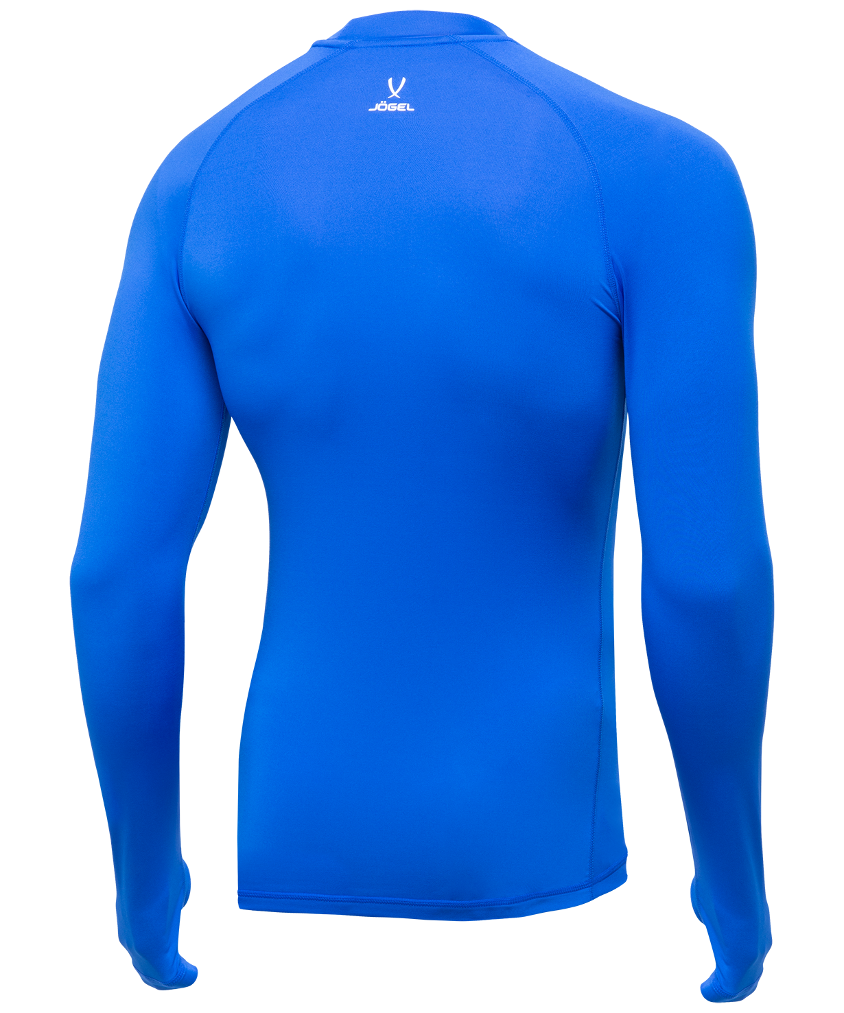 фото Jögel футболка компрессионная с длинным рукавом Camp PerFormDRY Top LS,синий/белый Football-54 