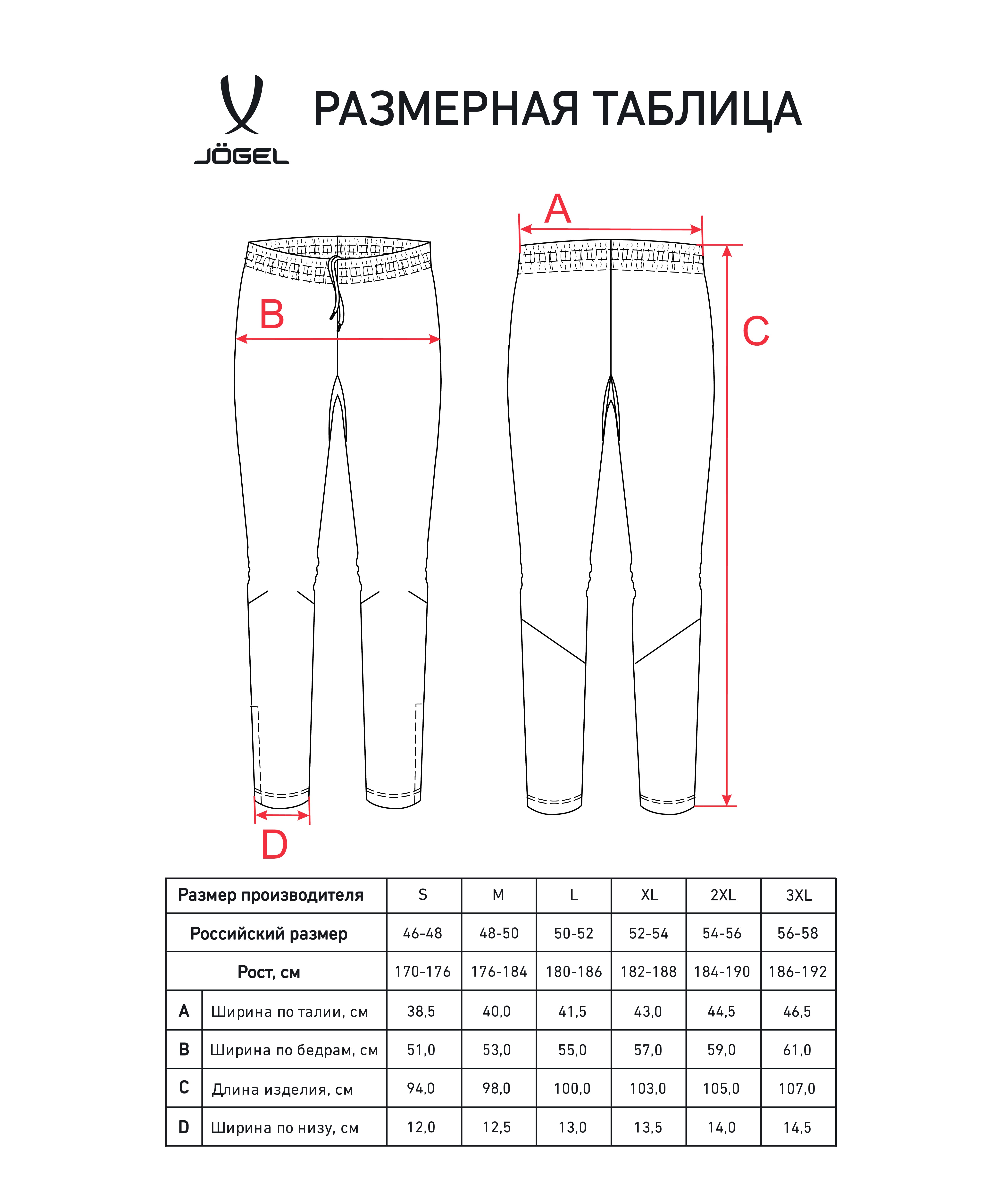 фото Брюки тренировочные CAMP 2 Training Pants, черный Football-54 