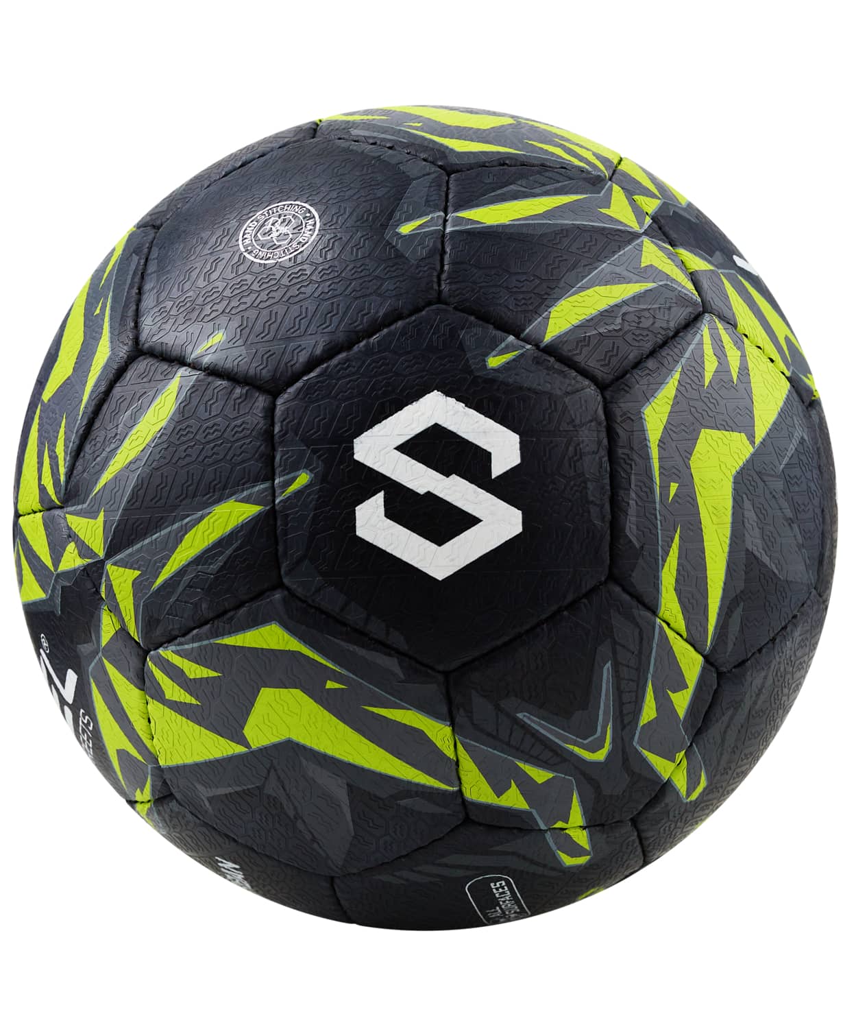 фото Jögel Urban мяч футбольный размер 5 черный Football-54 