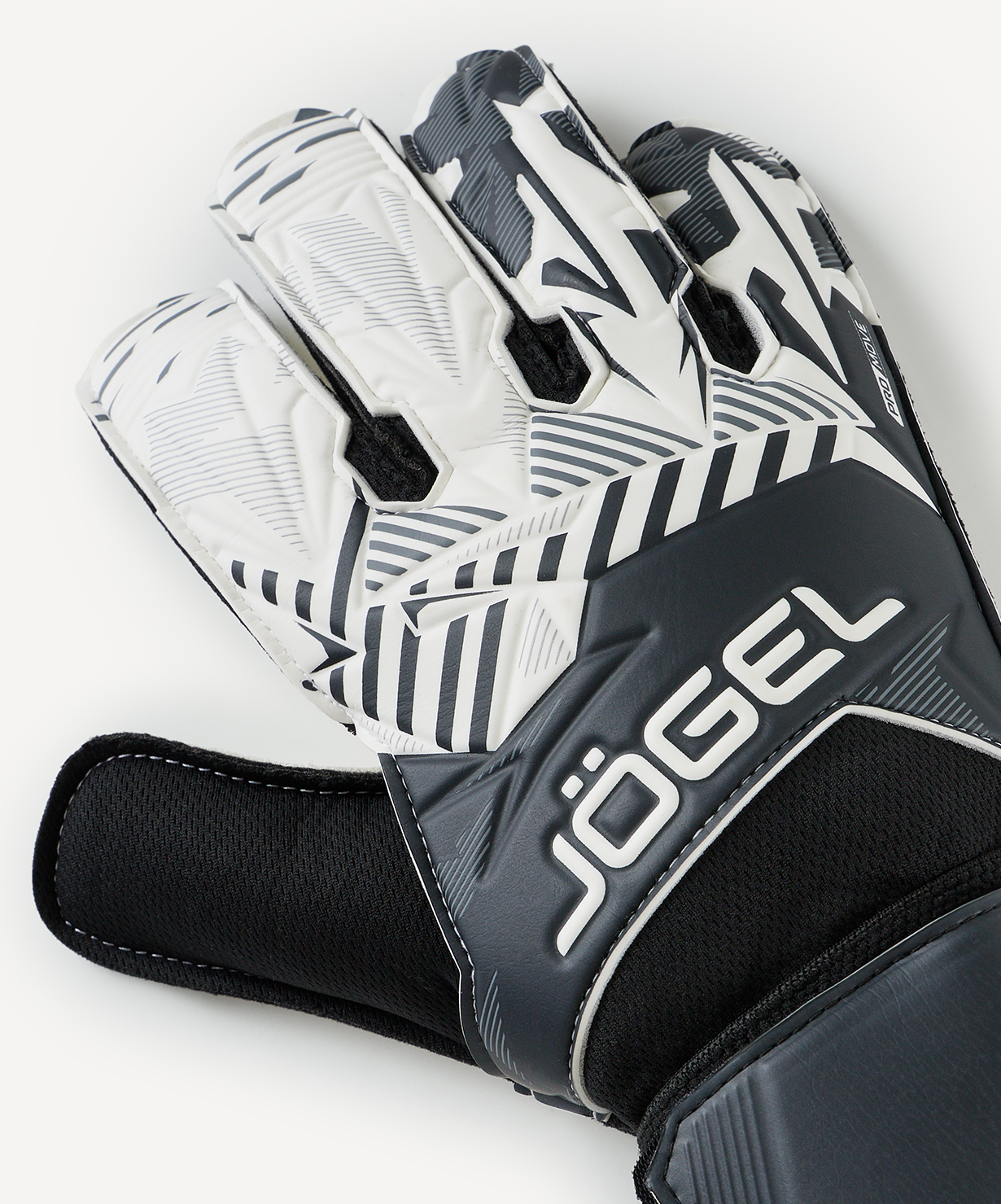 фото Перчатки вратарские Jögel Magnum BL3 Flat, чёрный Football-54 