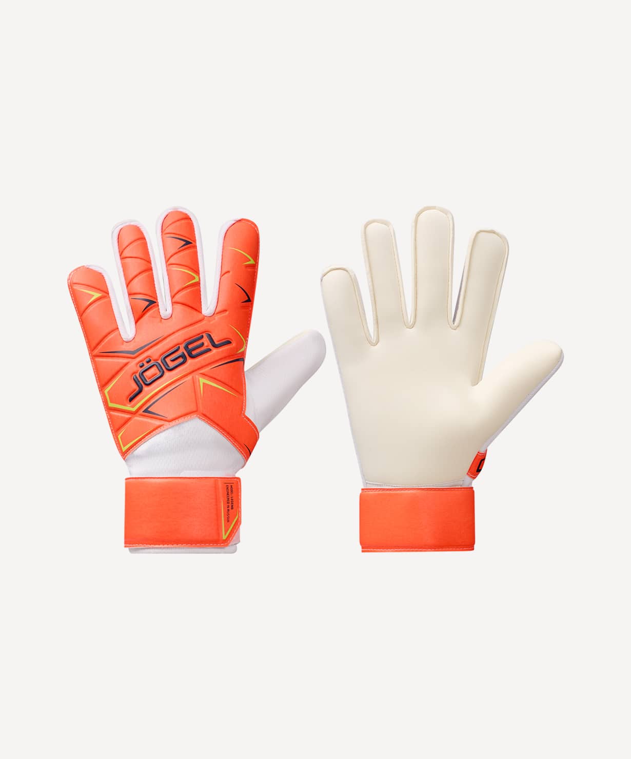 фото Перчатки вратарские Jögel Legend BL3 Flat, коралловый Football-54 